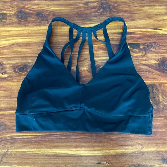 Athleta 32B/C Strappy Back Sports Bra - Picture 1 of 3